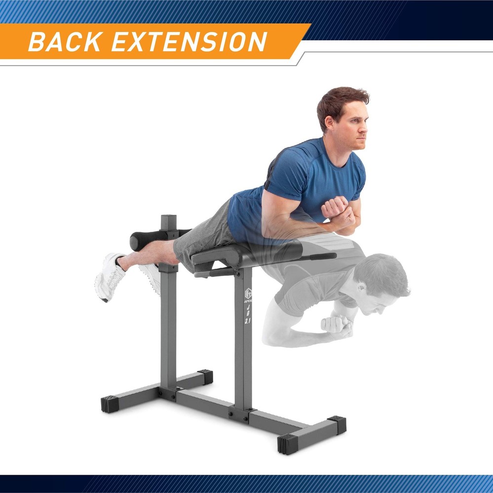 Marcy Adjustable Hyper Extension Bench Standard