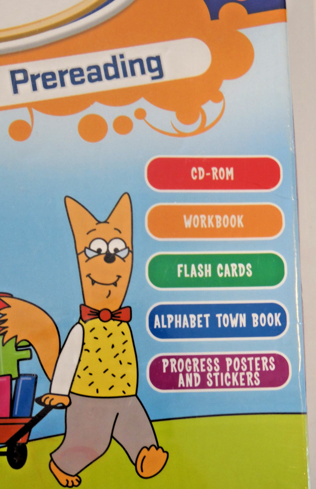 Hooked On Phonics Prereading Ages 3-5 Program Set CD-ROM Workbook - New Sealed