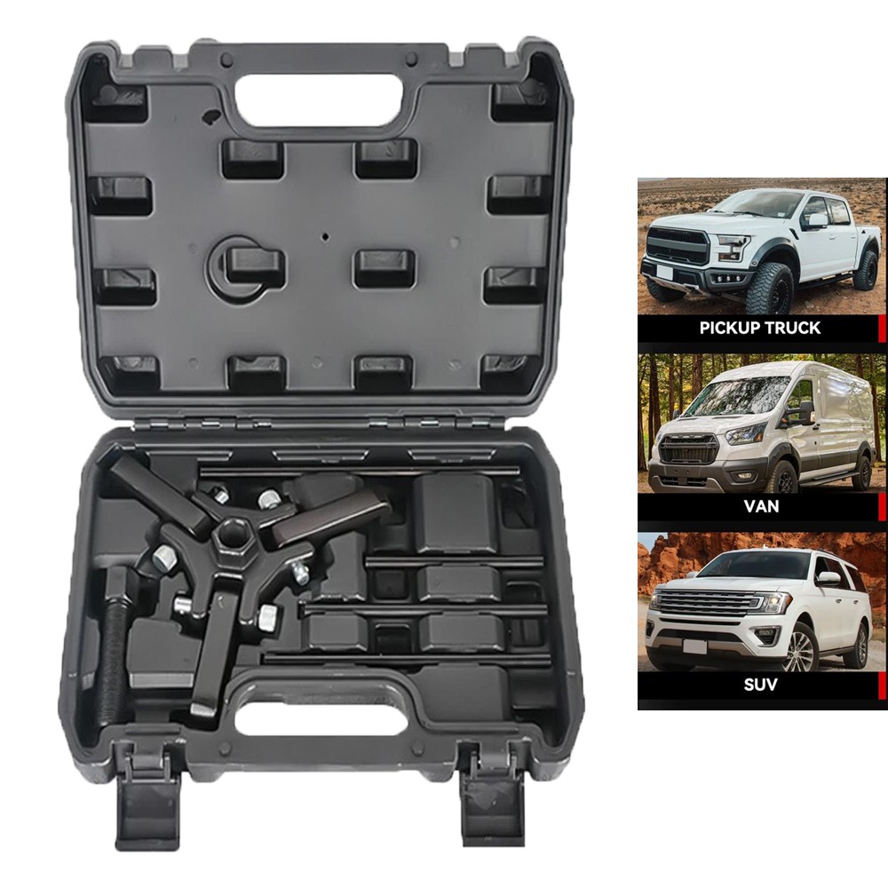 Harmonic Balancer Puller Crank Pulley Removal Kit Engine Motor Rod Auto LS GM US