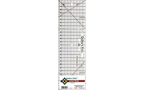 Quilter's Rule Junior Ruler 4.5x14" Black