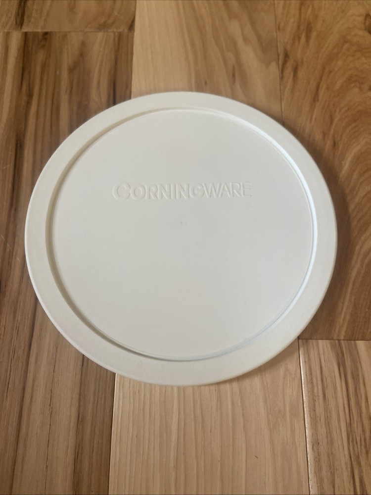 Corningware White Round Plastic Replacement Lid F-1-PC For 7403-PC 2.5qt
