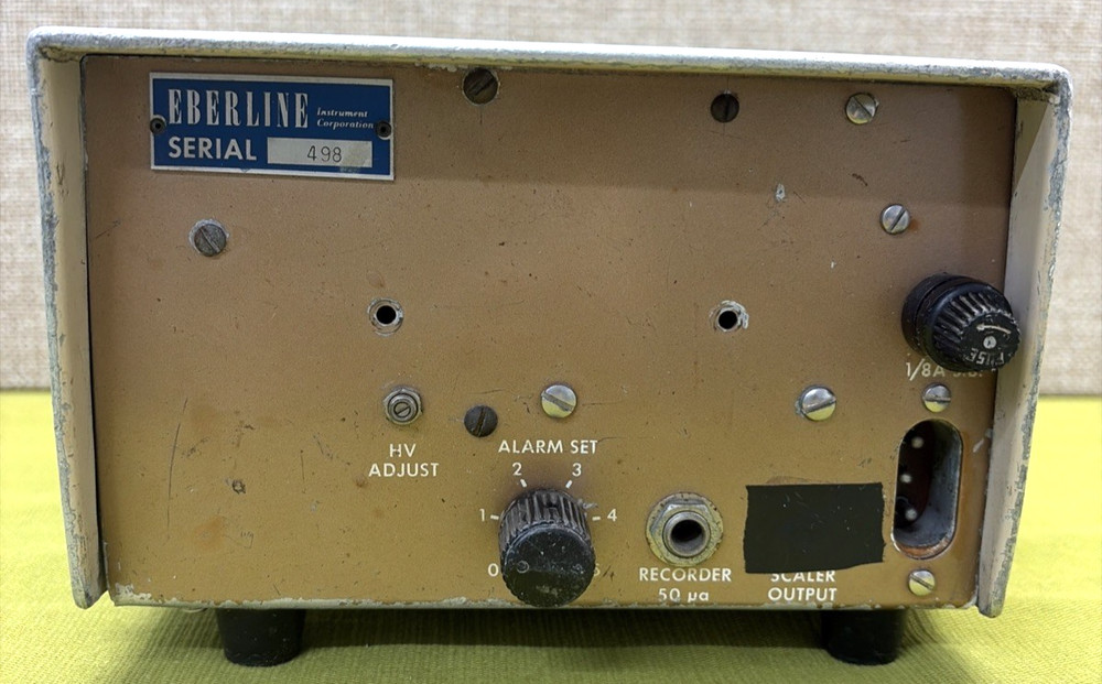 Eberline RM-15 Benchtop Meter