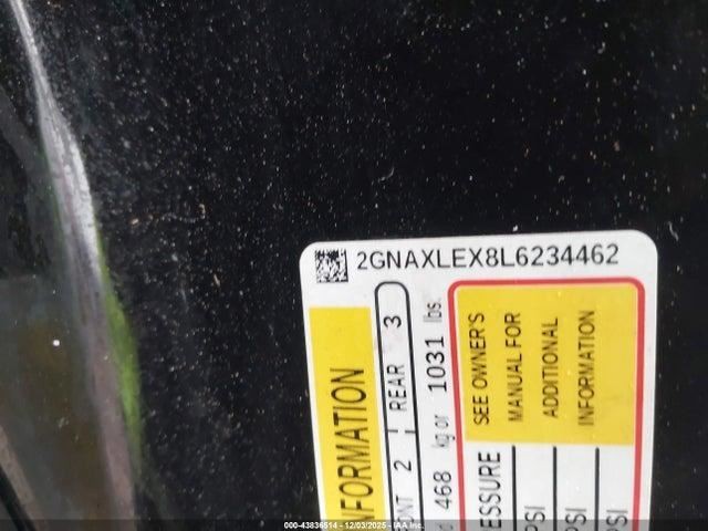EQUINOX 2020 Speedometer 3868912