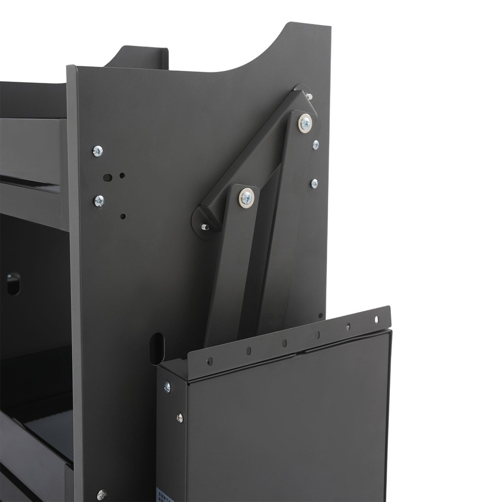 2-tier 41*28*54cm Cabinet Pull-down Shelf Pull-down Dish Rack Space-saving