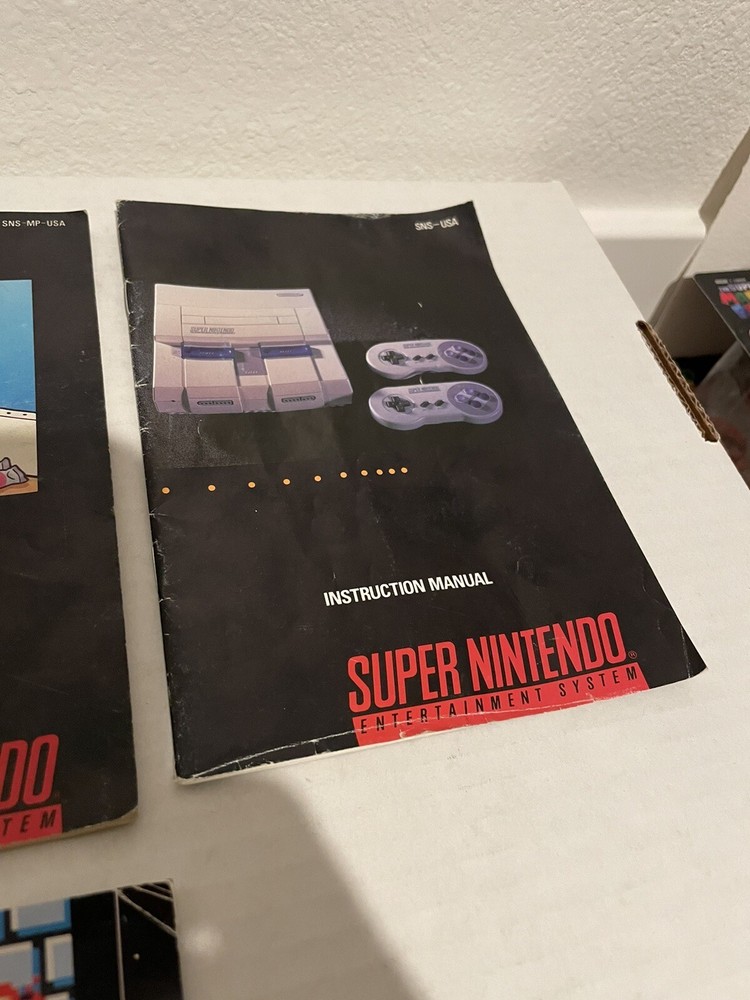Nintendo Manual Lot