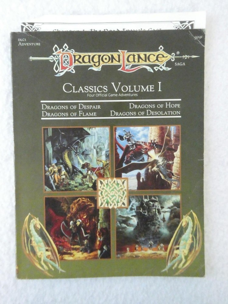 DRAGONLANCE CLASSICS VOLUME I 1991 TSR