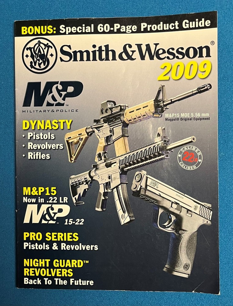 2009 Smith & Wesson Product Guide