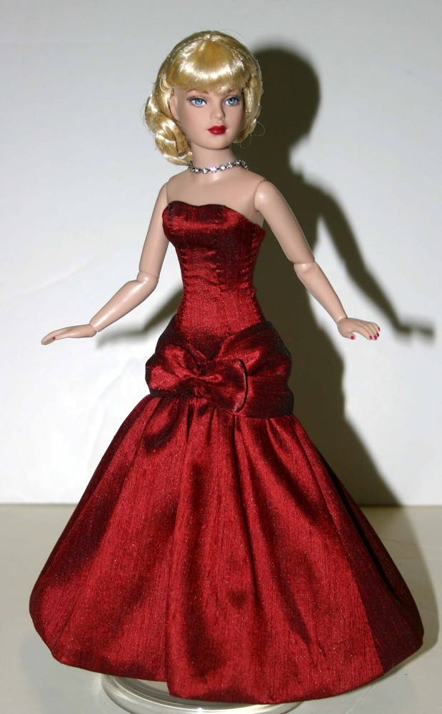 Starlight Gown Doll Clothes Sewing Pattern for 10" Tiny Kitty Tonner