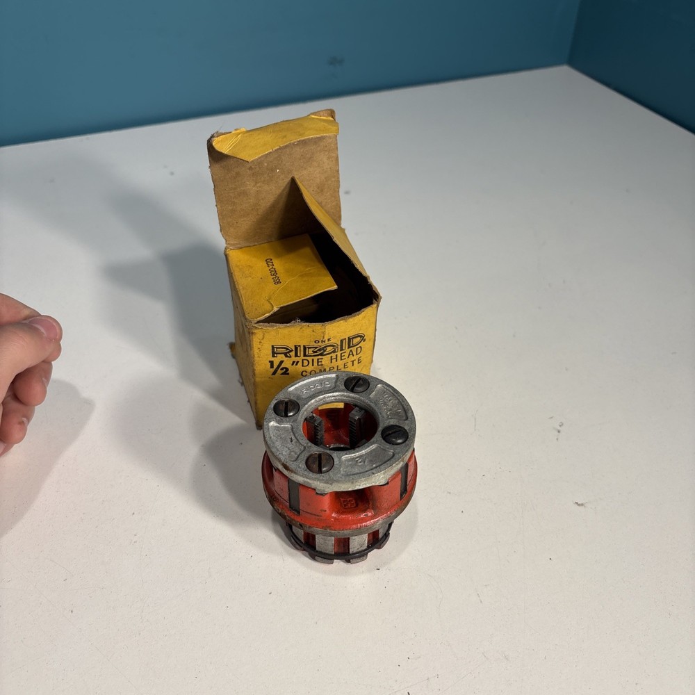 Ridgid 00-R 1/2” Pipe Threader Die Head