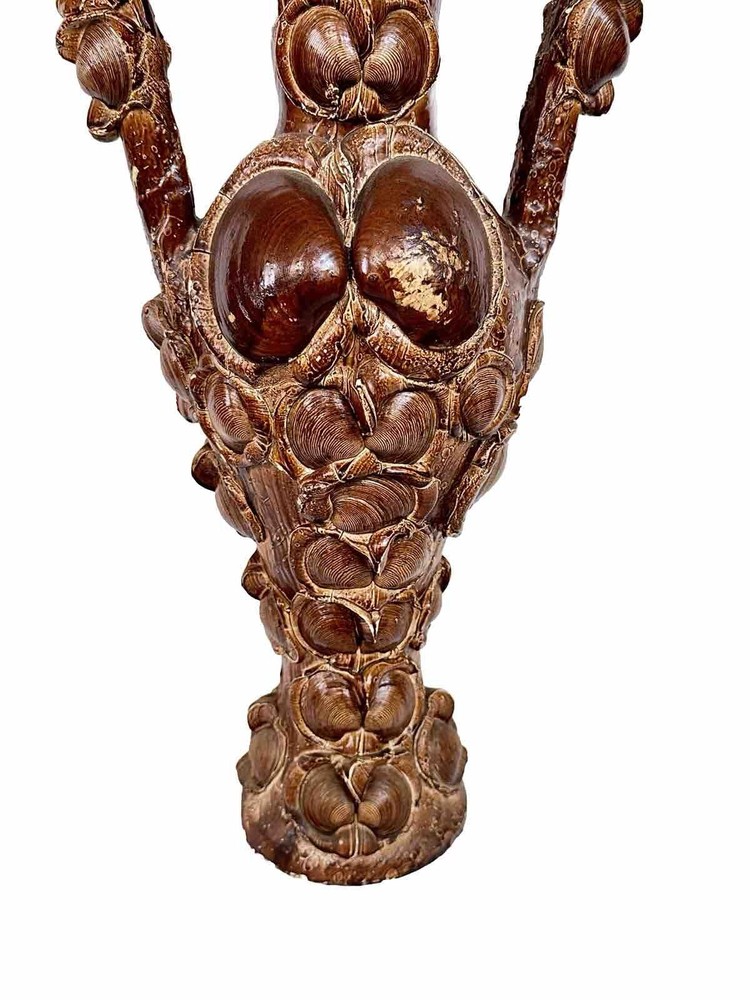 Original natural shell amphora vase 43 cm