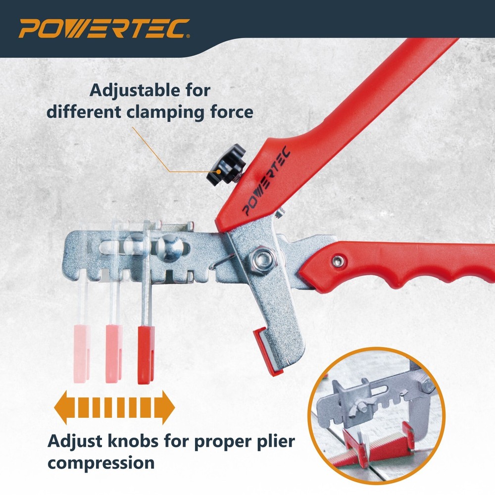 Tile Leveling System Tile Leveling Pilers for Floor and Wall Tile Installation