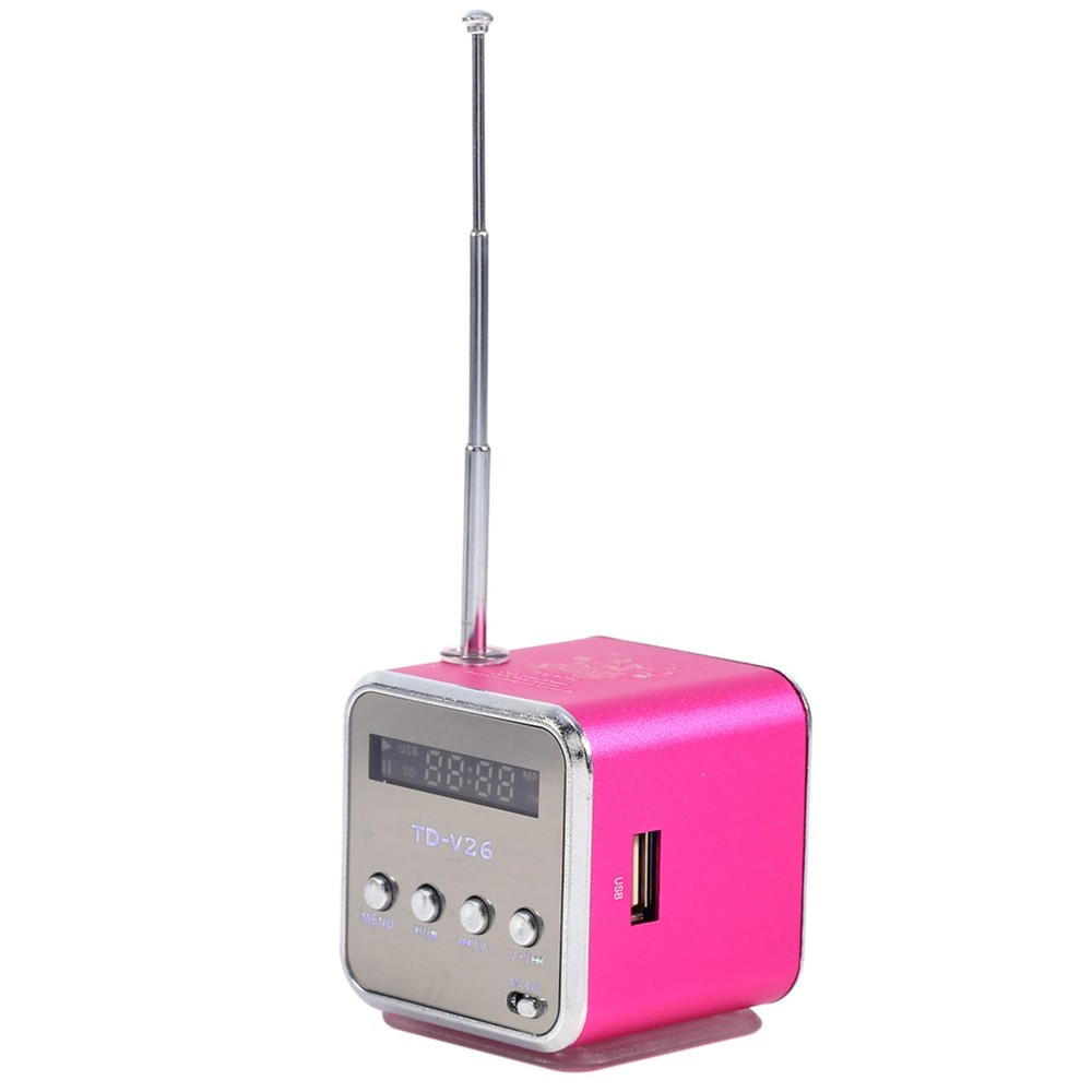 Portable Music Player Mini Speaker Easy To Use