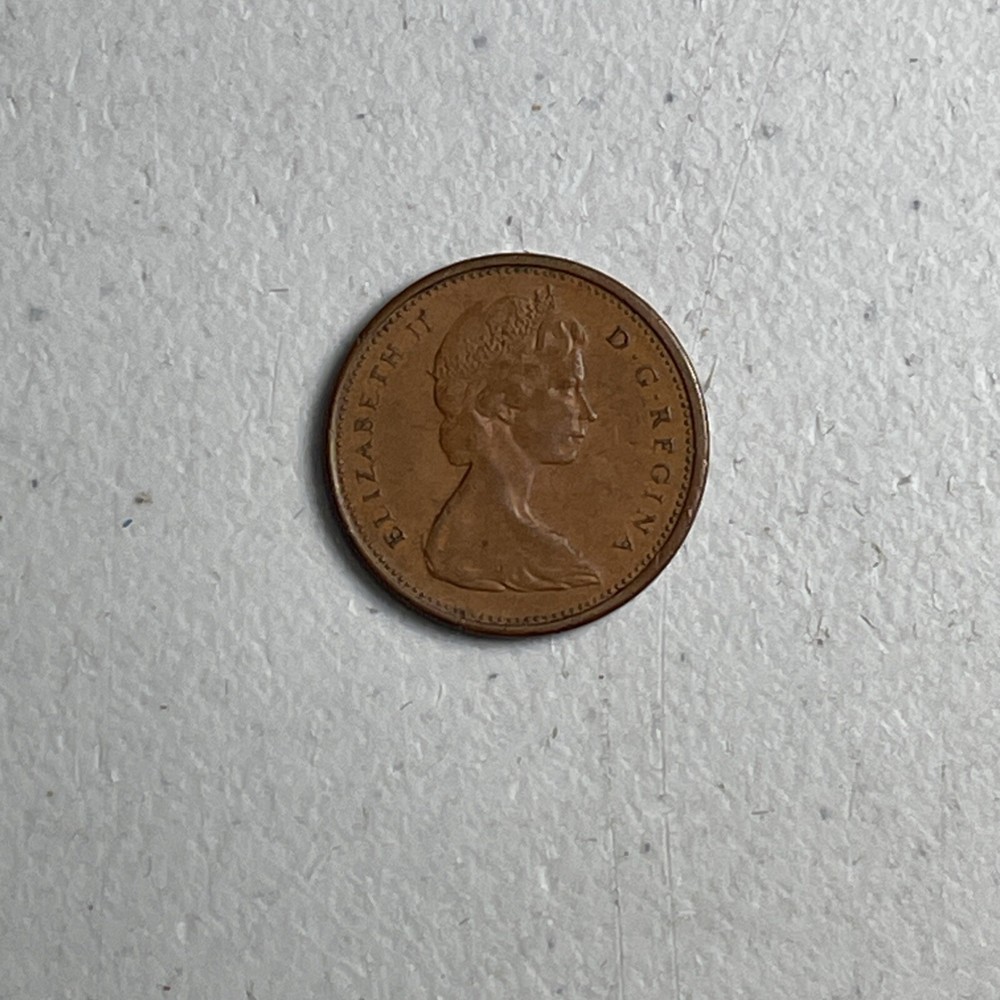 1965 Canada 1 Cent -- World Coin Currency