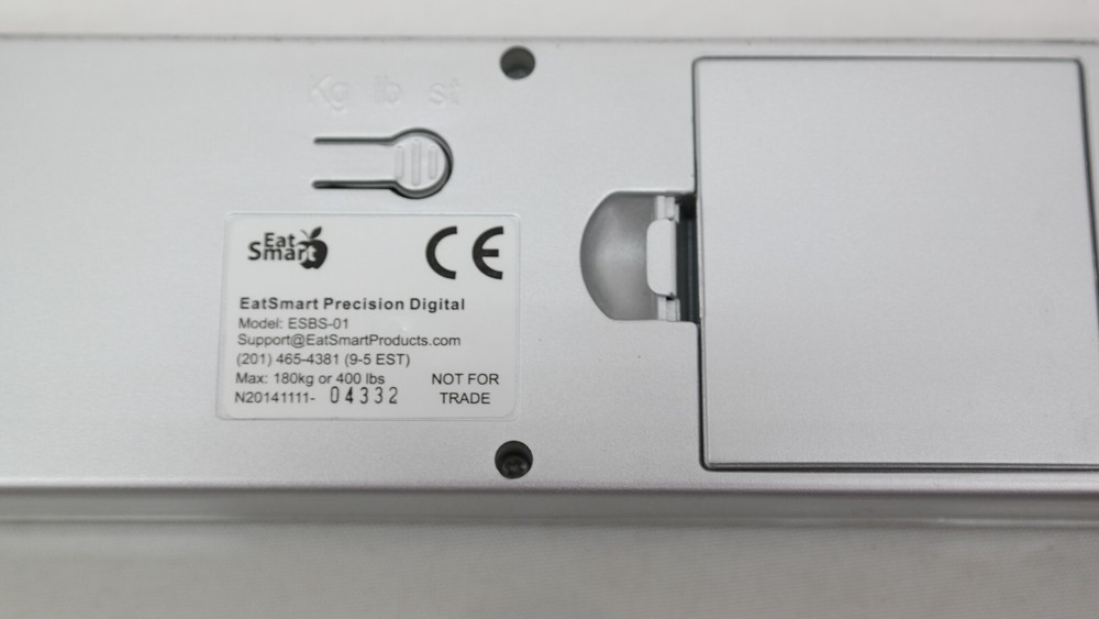 Eat Smart Precision Digital Bathroom Scale Model ESBS-01 LW2