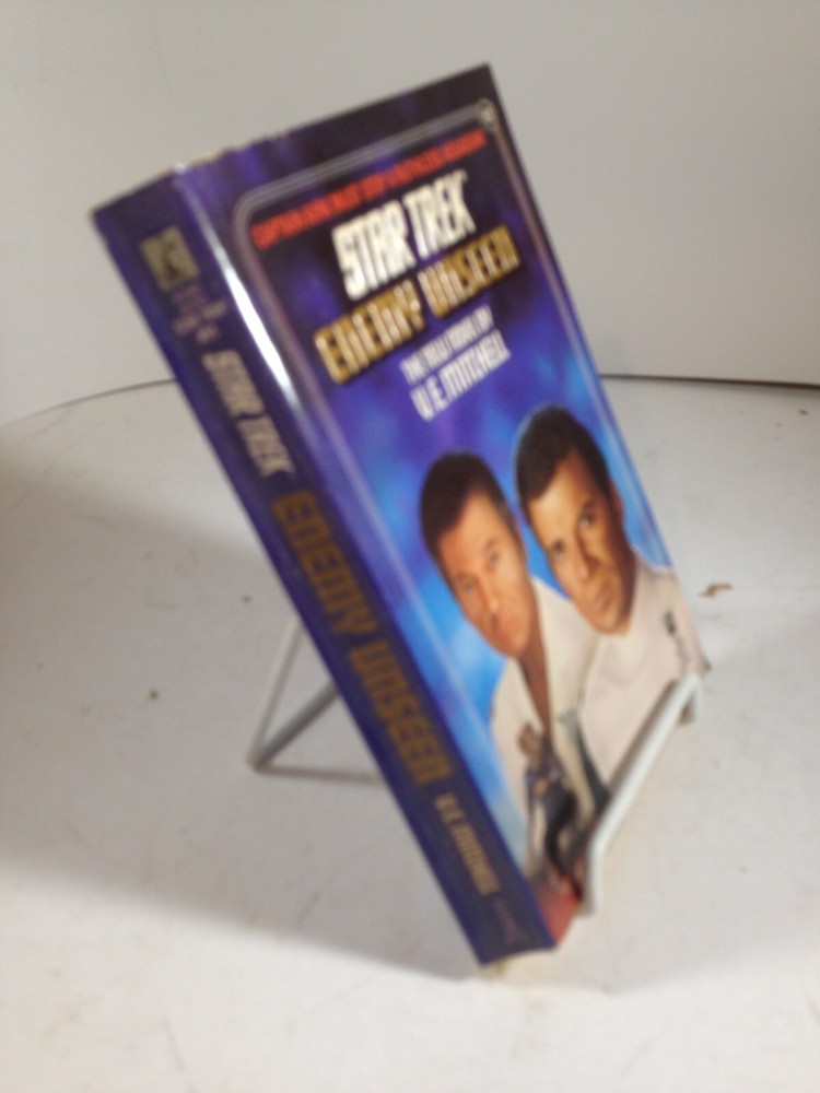 STAR TREK Paperback Novel Enemy Unseen by V. E. Miotchell