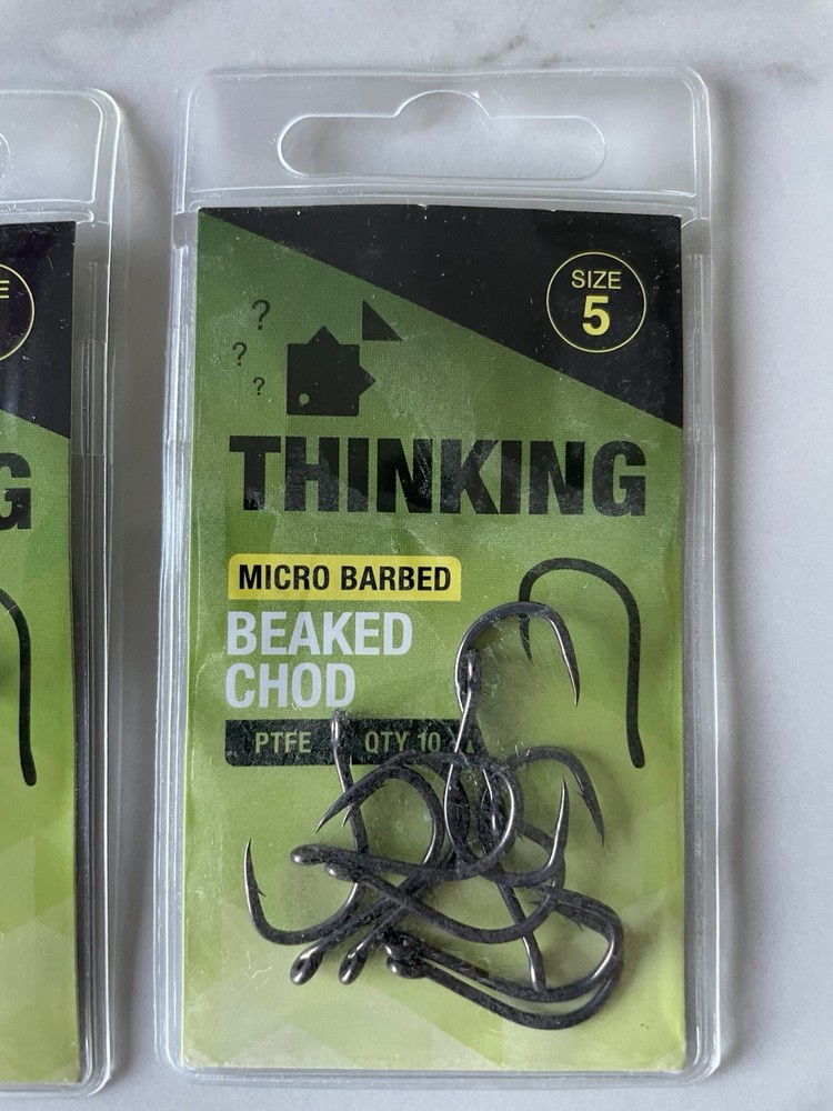 Thinking Anglers Size 5 Chod Hooks- (5 packs)