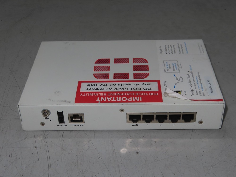 Fortinet FortiGate 30E FG-30E Network Security Firewall Appliance