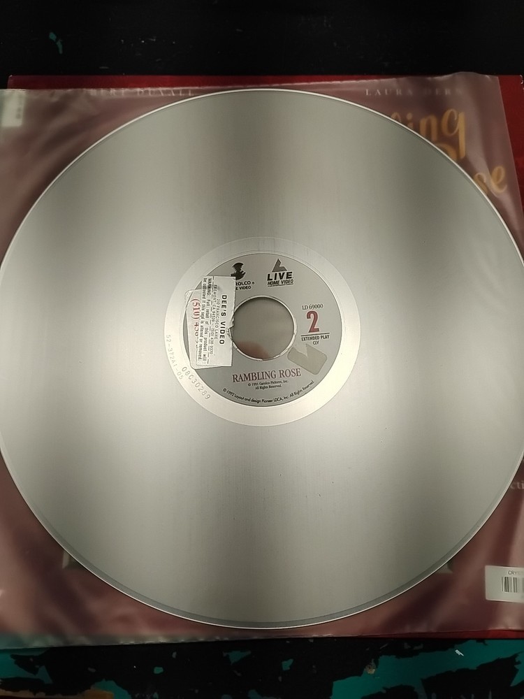 Rambling Rose (1991) Laserdisc