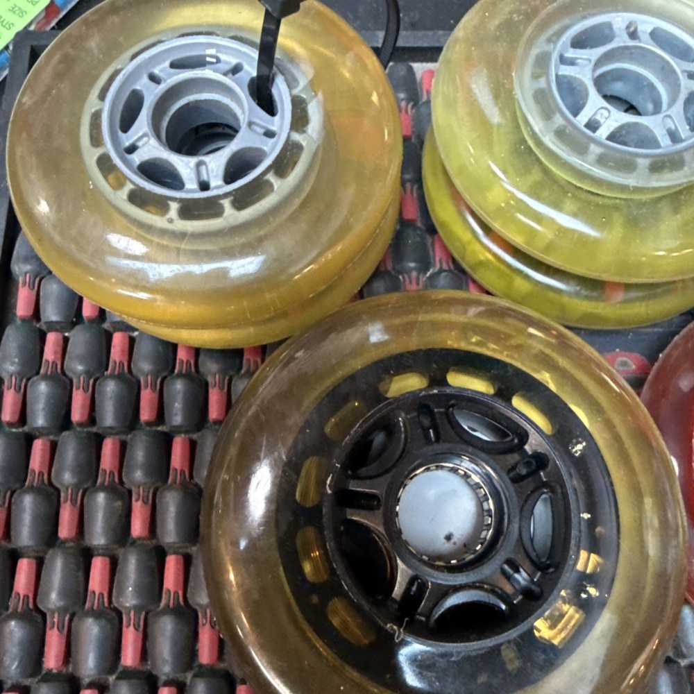 Vintage Inline Skate And Kick Scooter Wheels