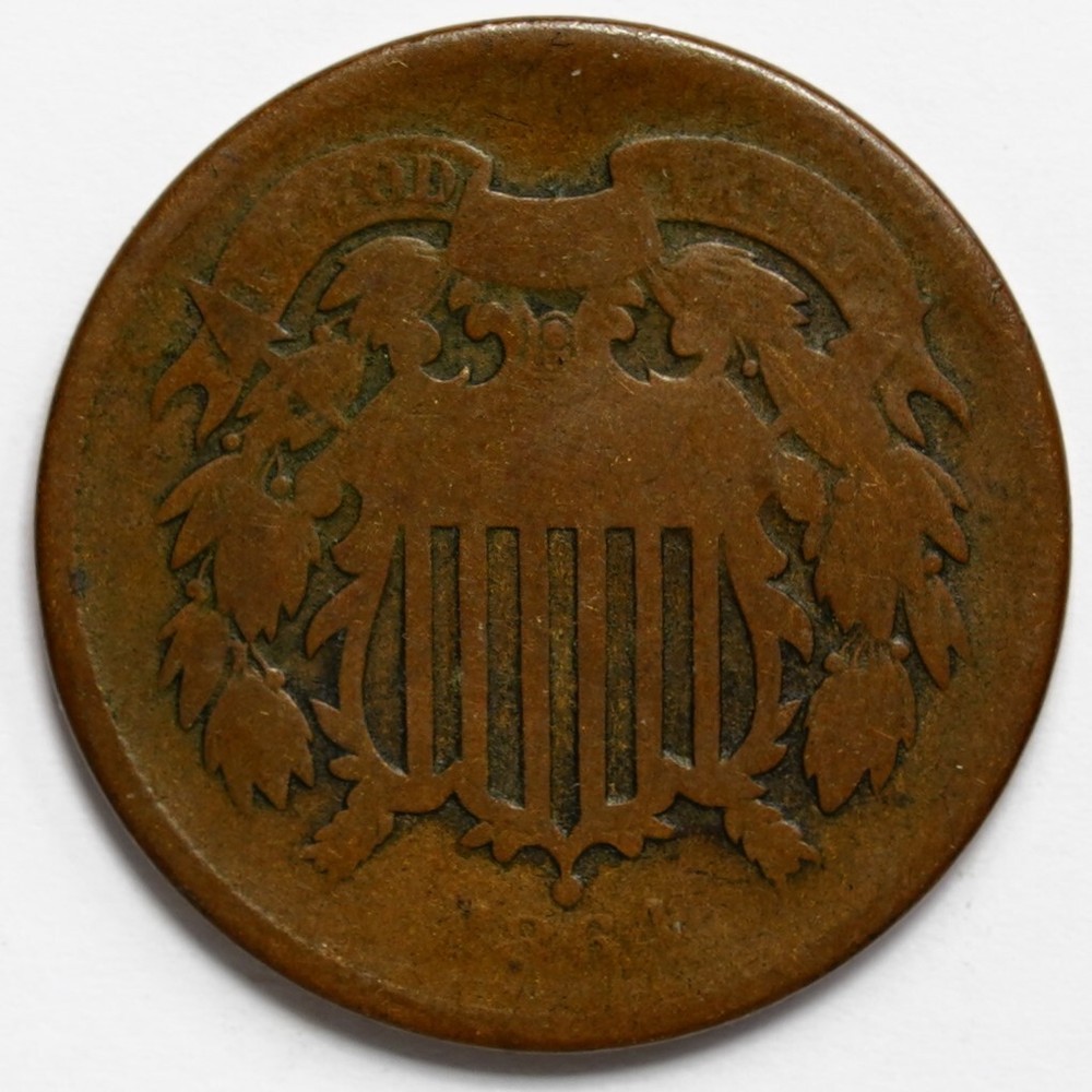 1864 Two Cent Piece