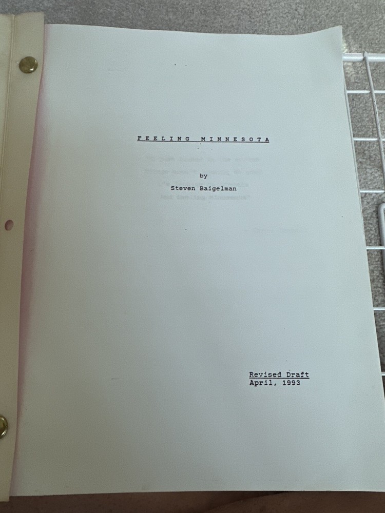 Feeling Minnesota Screenplay Revision 04/1993