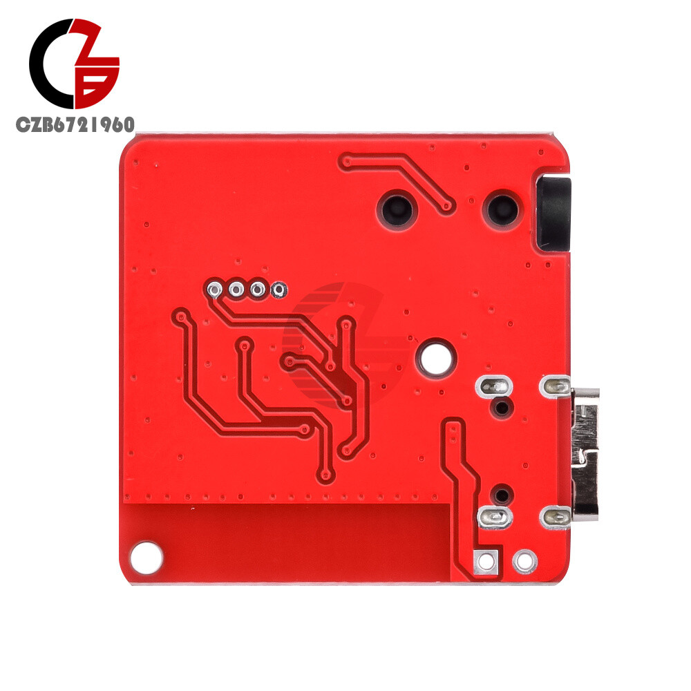 6pcs 3.7-5V Mini Bluetooth5.1 Audio Receiver MP3 Decoder Amplifier Module Type-c