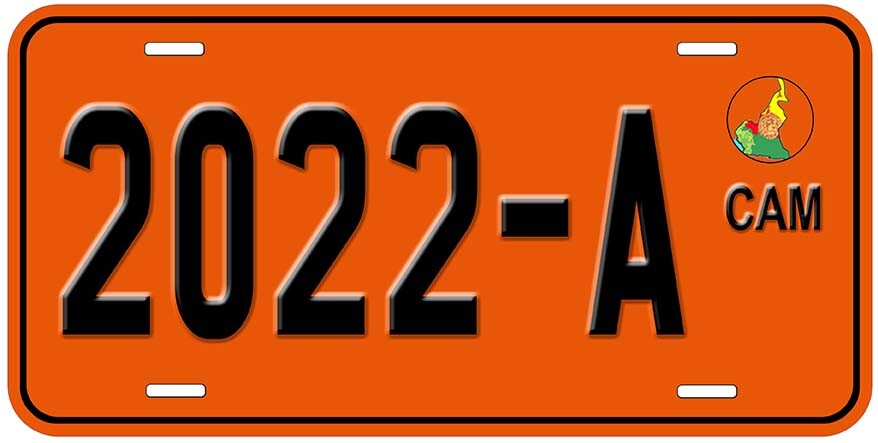 Cameroon Personalized Novelty Car License Plate Any Name