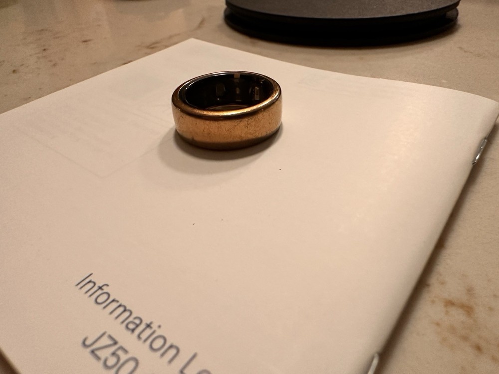 Oura Ring Gen 3 Heritage Gold Size 5.5