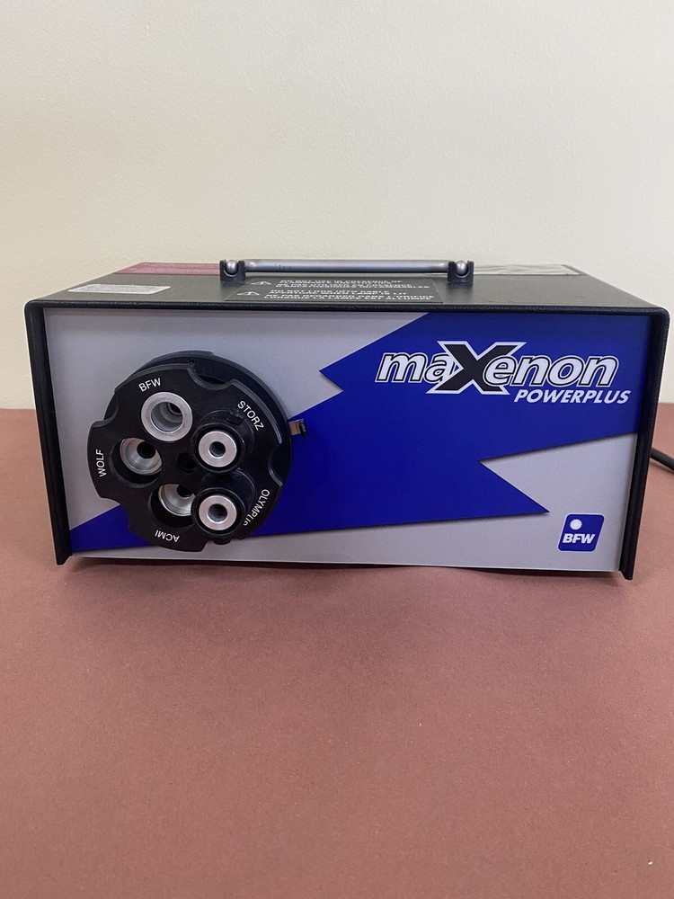 BFW Maxenon MID 1810 Light Source.  Runs But No Bulb.