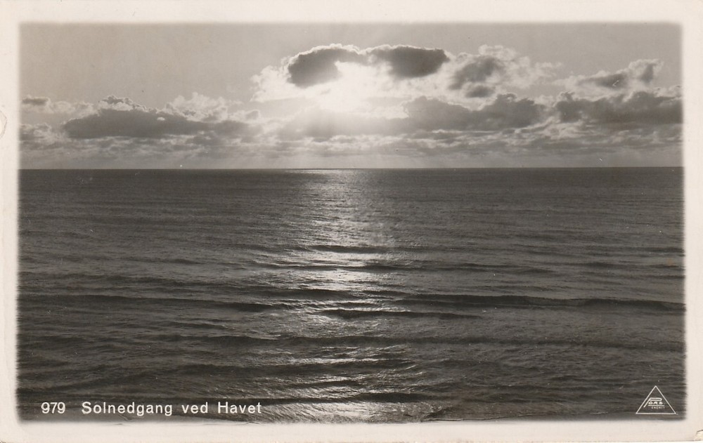 DENMARK: Sunday delivery postcard 1938.