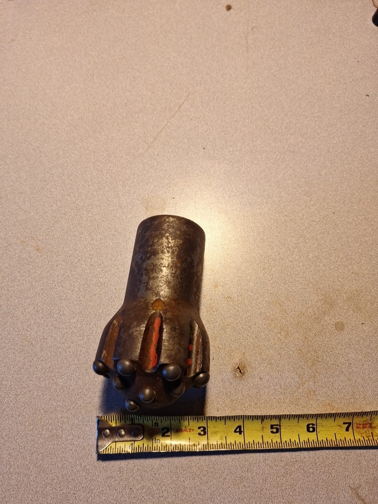 3" Button Bit 1" Rope Thread