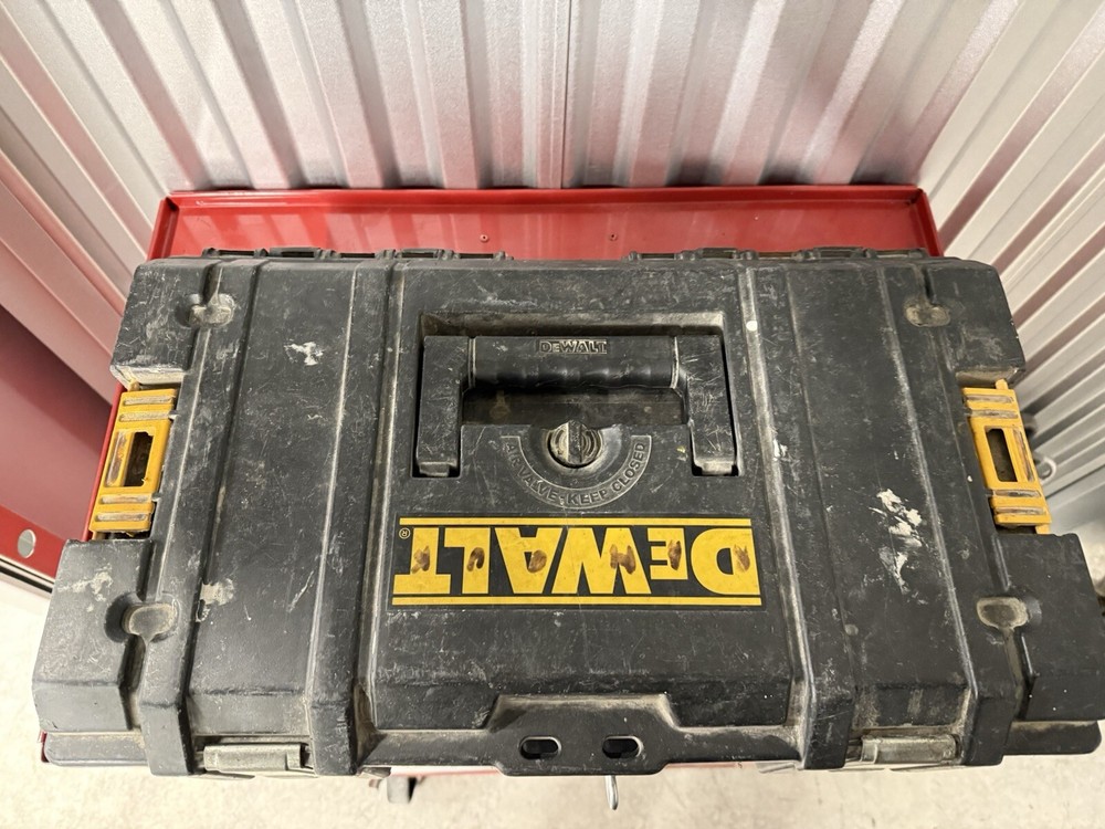 DeWalt Stackable Tool Boxes And Drills