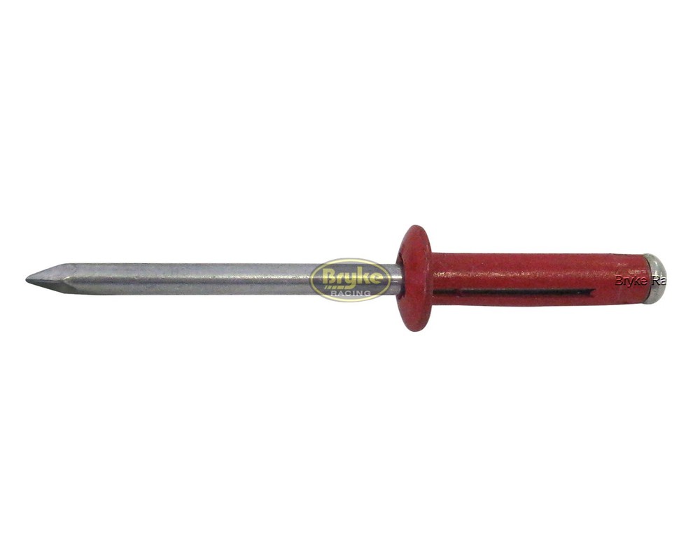 Exploding Small Head Red Rivets Pop Rivet 50ct 3/16" Racing Fasteners Tri-Fold