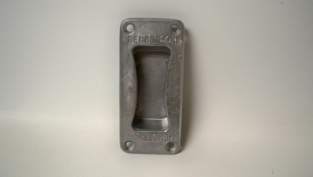 *NEW* Henderson 414 Door Handle Rectangular Flush Pull (Qty 4)