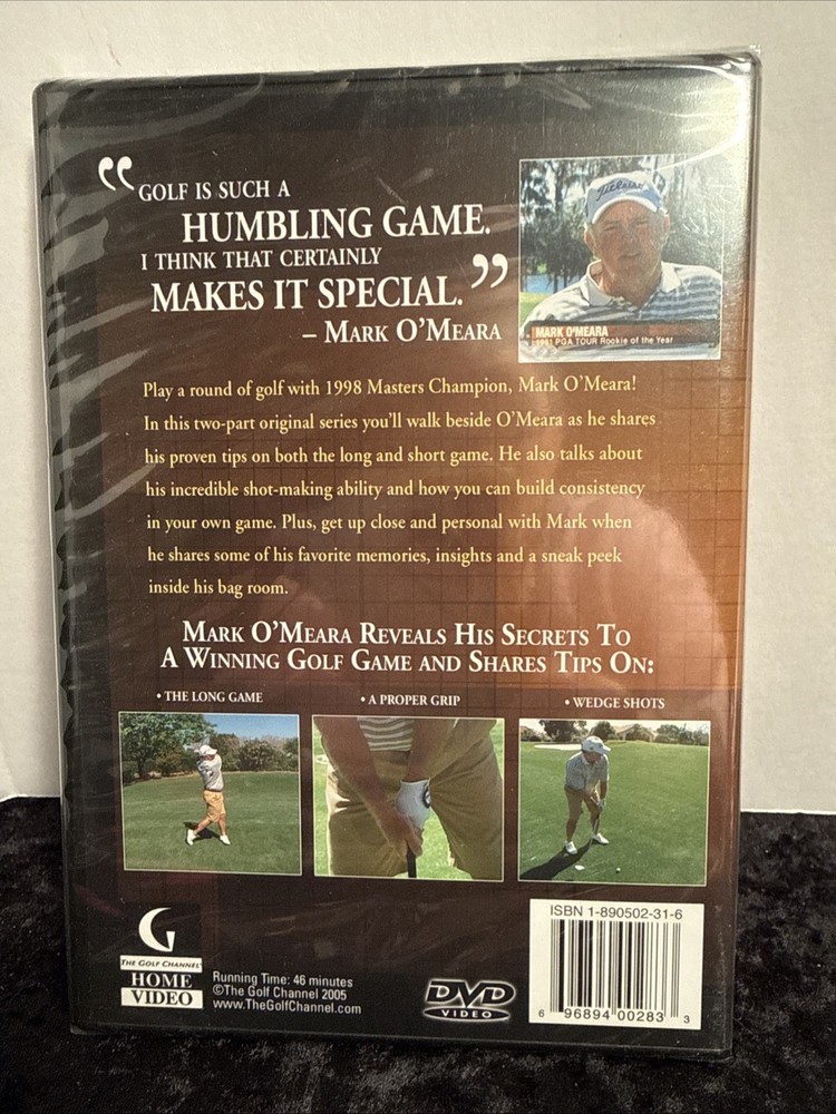 Two Sealed DVDs To Improve Your Golf Game