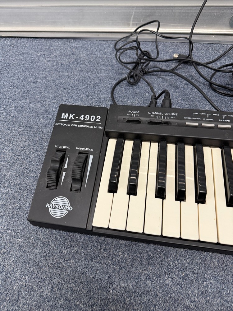 Kaysound MK-4902 Midi Keyboard Controller Tested and Works