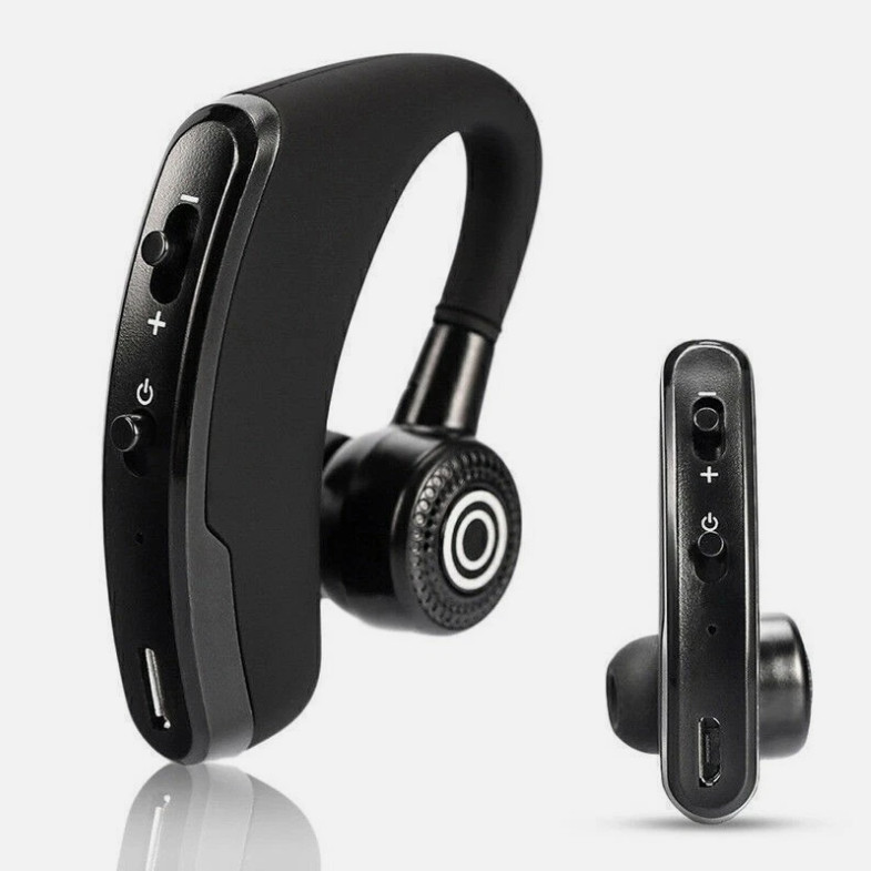 Wireless Handsfree Earphone EarHook Headset For iPhone Samsung Android Bluetooth