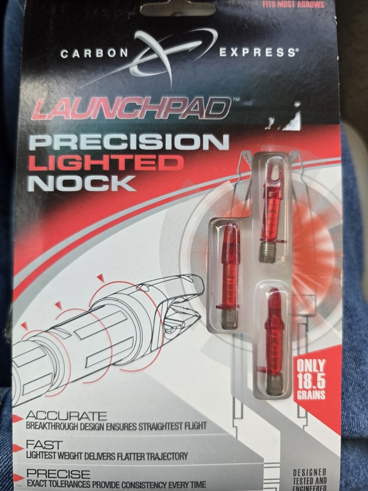 Carbon Express Launchpad Precision Lighted Nocks #58054