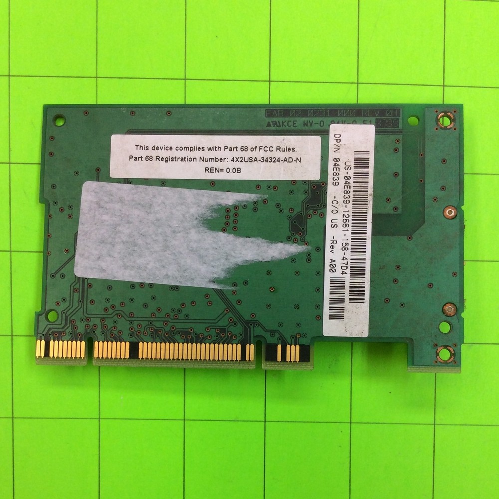 MISSING Bracket Modem 02-02361-000 3C410 04E839 Broadcom