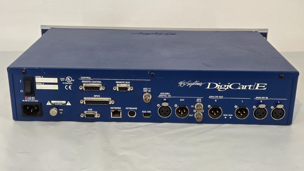 360 Systems Ethernet Audio System Digicart/E Model: E-3000