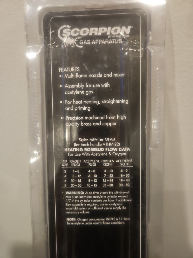 nologies 8-MFA Rosebud for Heavy Duty Torch Handle