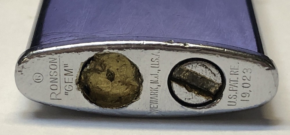 Vintage RONSON "Gem" Small Lighter