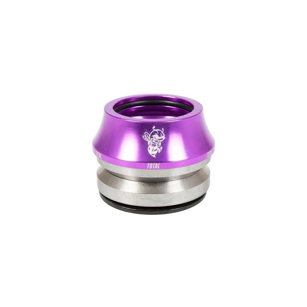 Total BMX Killabee 45/45 Integrated headset 15mm Stack 1"1/8th Purple