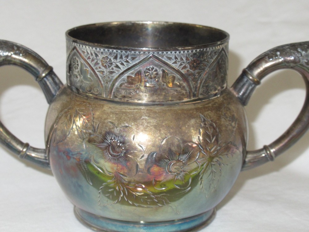 Vintage Hartford Silverplate Co. Sugar Bowl (Silverplate)
