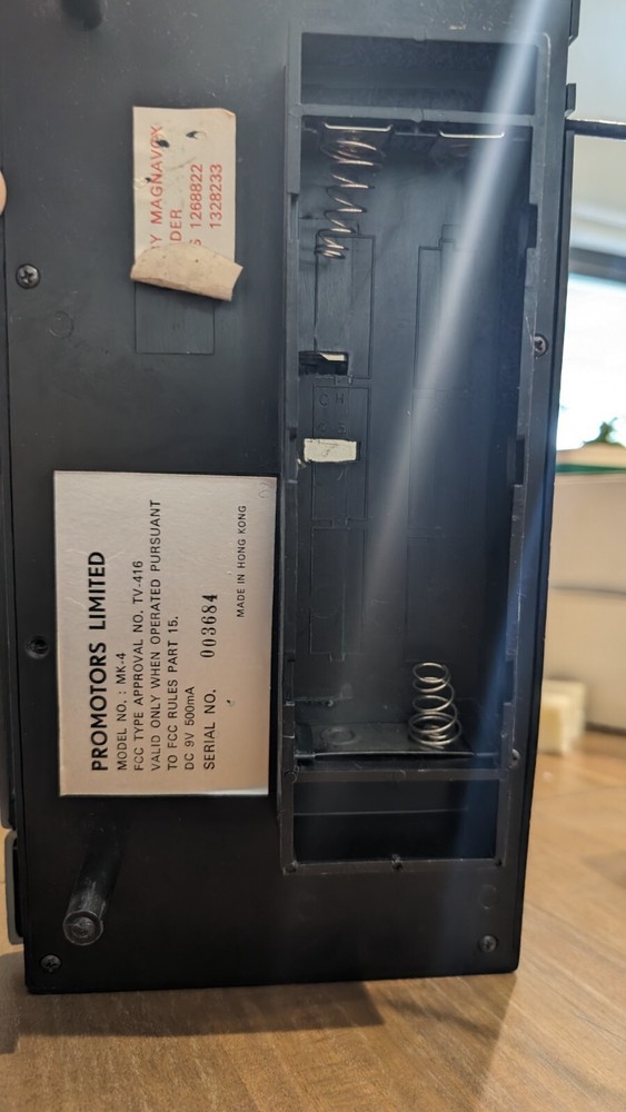 Concert Hall IV Television Computer Game Model 6600 Not Tested