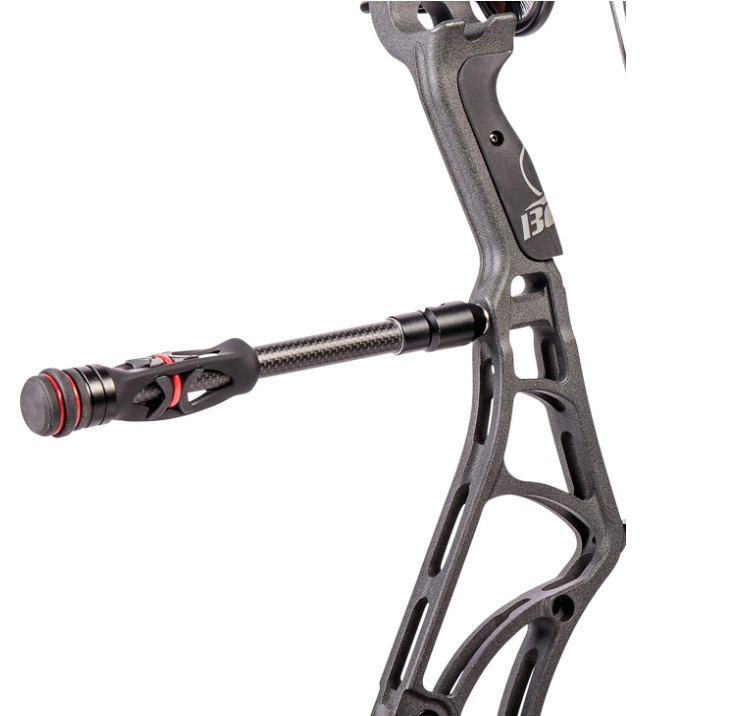 Hitman Archery Bow Stabilizer - Black, 8'' (AS1908)