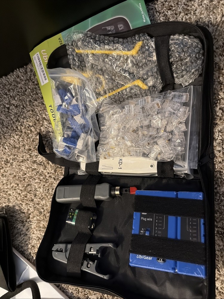 UbiGear Network Cable Tester - Crimper Tool Kits