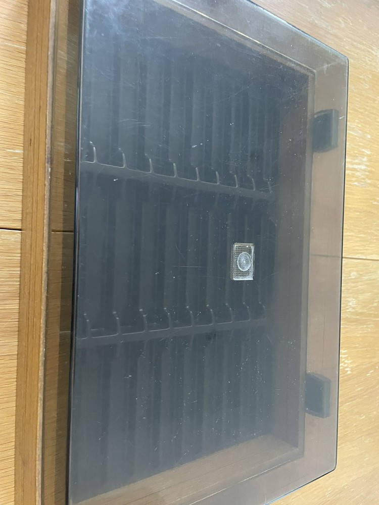 Vintage cassette storage box - hold 30