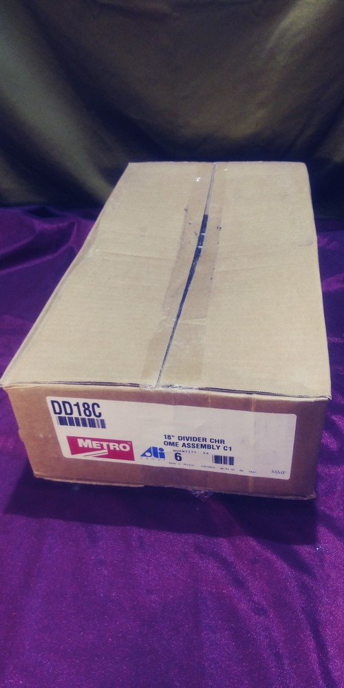 Metro Rack Divider 18" DD18C 6-Pack