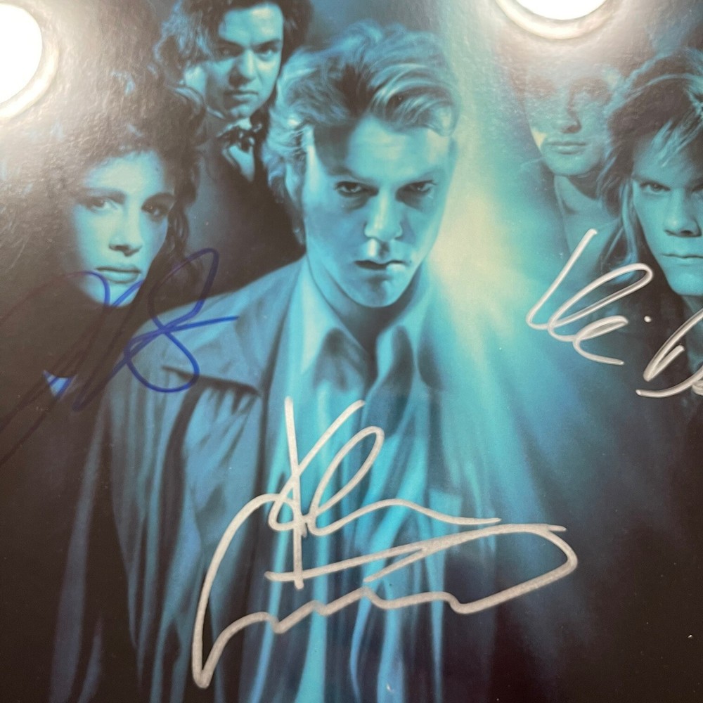 🎬 RARE SIGNED BY 3 - 1990 "FLATLINERS" AUTOGRAPHED LASERDISC COVER – 🎬
